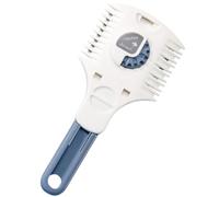 MAJORMENCH Peine de Afeitar Cuchillas de Plástico de Doble Cara para Cortar el Cabello Ajustables para Uso en Casa y Belleza DIY del Cabello