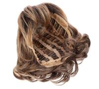MAJORMENCH Peluca Corta de Mujer con Ondas Naturales, Material Cómodo y Línea de Cabello Realista para Fiesta y Uso Diario, Estilo Moderno y Natural
