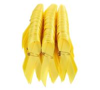 MAJORMENCH Pines de Lazo Amarillo de Concienciación sobre Cáncer Infantil, Broches de Satén Imperdibles, 50 Unidades para Eventos Benéficos y Apoyo Social