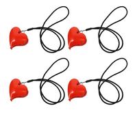 MAJORMENCH Pinzas para Evitar de Corazón Forma para Cochecito Mantas para y Multifuncionales, Material Abs Nylon, 2 Juegos se Destape Ñiño
