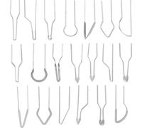 MAJORMENCH Puntas de Alambre para Pirograbado Eléctrica Alambre Calefactor, Kit para Quemar Leña, Juego de 1 Set para Usuarios de Pirograbadores en Trabajos de Madera