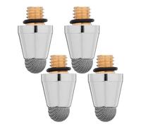 MAJORMENCH Puntas de Lápiz Capacitivo M5 de Aluminio y Tela Conductora de 5 Mm para Dispositivos Táctiles, Alta Compatibilidad y Precisión en Trabajos Detallados, Paquete de 4 Piezas