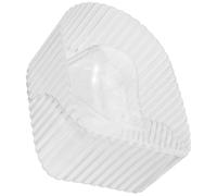 MAJORMENCH Recipiente para Remojo de Uñas Transparente para Manicura, Cuenco para Suavizar Cutículas y Eliminar Esmalte, Accesorio para Salón y Uso en Casa, Herramienta de Cuidado y Limpieza