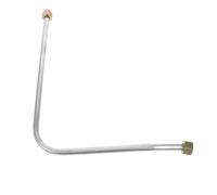 MAJORMENCH Repuestos Compresor Cevik Tubo de Escape de Aluminio Ligero de 530mm para Compresor de Aire Diseño Moderno y Fácil de Reemplazar para Taller o Garaje