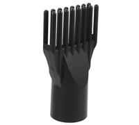 MAJORMENCH Secador Superficie de para Boquilla de Mascotas en Abs Pelo Negro Acabado Lisa y Fino, Accesorio Adecuado para Secadoras de Cabello en Peluquería y Uso Doméstico