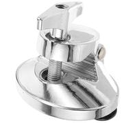 MAJORMENCH Soporte de Pata de Batería para Tom de Suelo, Base de Montaje Ajustable en Aleación de Zinc Resistente Corrosión, Accesorio para Herrajes de Batería Compatible Varios Kits