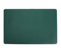 MAJORMENCH Tapete para Manicura y Decoración de Uñas, Cojín de Mano Doble Cara de Piel Sintética Flexible y Resistente a Manchas, Color Verde Oscuro, Accesorio para Salón y Uso Profesional