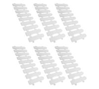 MAJORMENCH Valla Diseño Plástico de Color Pequeñas para Claro Mascotas de Multifuncional, Fácil Instalación, 6 Piezas y Tortugas para Jardín y Uso Exterior