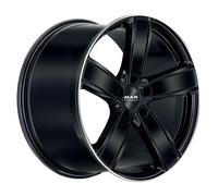 LLANTAS MAK TURISMO-D-FF PARA PORSCHE PANAMERA 10.5X20 5X130 GLOSS BLACK MI ZM5