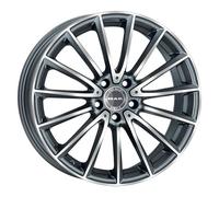 LLANTAS MAK KOMET PARA AUDI A4 AVANT 7.5X17 5X112 GUN MET-MIRROR FACE VJ2