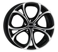 LLANTAS MAK LARIO PARA OPEL VECTRA C 8.5X19 5X110 BLACK MIRROR UBN