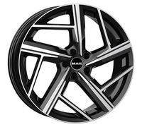 LLANTAS MAK QVATTRO PARA VOLKSWAGEN GOLF V CROSS 8.5X19 5X112 BLACK MIRROR RCD