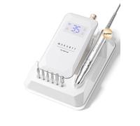 Makartt Taladro de uñas sin escobillas: 60 W 35000 RPM, archivo E | Motor sin escobillas, par de torsión de 489,5 gf· cm, bajo calor, baja vibración, tiempo de funcionamiento de 8.5 horas