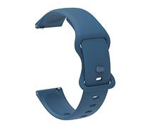 MAKAZHZZRM Correa de silicona de 20 mm y 22 mm compatible Fit For Polar Pacer, Ignite 2, Unite Sport y Polar Vantage M2, Grit X Pro.(Cyan blue,20mm)