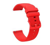 MAKAZHZZRM Correa de silicona de 20 mm y 22 mm for DIZO Watch 2, compatible Fit For DIZO Watch Pro/R/D Talk.(Red,22mm)
