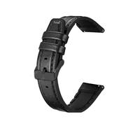MAKAZHZZRM Correa de silicona y cuero de 20 mm y 22 mm for Mibro Watch Lite2 Sport. Compatible Fit For Mibro C3 C2/A1 A2/X1/Lite 3 Pro/Air/Color.(Black bk,20mm Width)