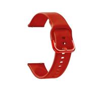 MAKAZHZZRM Correa deportiva de silicona for reloj inteligente Mibro C3, Correa deportiva de silicona de 20mm y 22mm for Mibro Lite 2/T2/A1 A2/X1/Lite/C2(Red,20mm)