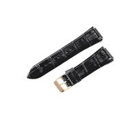 MAKAZHZZRM Correas de reloj de piel de vaca compatibles con Guess Exclusive W0040G3/0247G3/0040G7 de 22 mm for hombre.(Black-RS-K1)