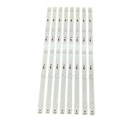 MAKAZHZZRM Tira de LED Compatible Fit For Thomson 49FB3103 Compatible Fit For Hitachi 49D1600 ODM 49_D1600 8X5 3030C LX20160826 49L510U18 49HR332M05A0 V3 V4 49E301 49U3600C(Kit 8pcs For 1 TV)