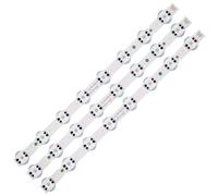 MAKAZHZZRM Tiras de retroiluminación LED for 43UK6950PLA, 43UK6950PLB, 43UK6500PLA, 43UK6500PLB, 43UK6750, 43UK6520 SSC_43UK65(LGD)_8LED_SVL430A62_REV1.0