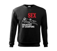 Makdi Breakfast of Champions Sex Parody Sudadera Negra Unisex Size L