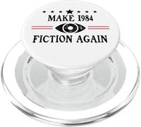Make 1984 Fiction Again Sign Big Brother is Watching You PopSockets PopGrip para MagSafe