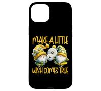Make A Little Wish Dandelion Gnome Graphic For Gardener Carcasa para iPhone 15 Plus