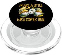 Make A Little Wish Dandelion Gnome Graphic For Gardener PopSockets PopGrip para MagSafe