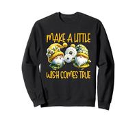 Make A Little Wish Dandelion Gnome Graphic For Gardener Sudadera