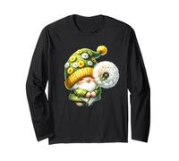 Make A Little Wish Dandelion Gnome Graphic For Gardening Mom Manga Larga