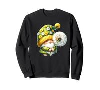 Make A Little Wish Dandelion Gnome Graphic For Gardening Mom Sudadera