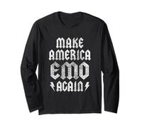 Make America EMO Again Elder EMO Grunge Punk Goth Gothic Manga Larga