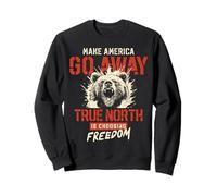 Make America Go Away Bear Groenlandia Sudadera
