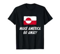 Make America Go Away, Greenland Flag Camiseta