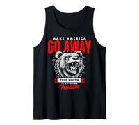 Make America Go Away Groenlandia Dinamarca Noruega Canadá Islandia Camiseta sin Mangas
