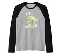 Make America Punk Again Rock Hard Rock Streetpunk Camiseta Manga Raglan