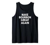 Make Bourbon Great Again T-Shirt Funny Bourbons Camiseta sin Mangas