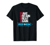 Make Britain Great Again - Reform UK Patriotic British Love Camiseta