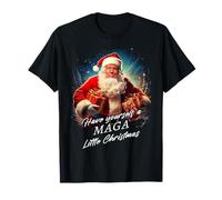 Make Christmas Great Again - Trump Santa Funny Graphic Camiseta