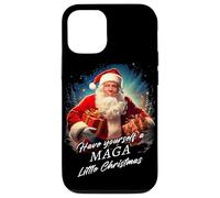 Make Christmas Great Again - Trump Santa Funny Graphic Carcasa para iPhone 12/12 Pro