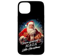 Make Christmas Great Again - Trump Santa Funny Graphic Carcasa para iPhone 15 Plus