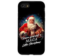 Make Christmas Great Again - Trump Santa Funny Graphic Carcasa para iPhone SE (2020) / 7/8