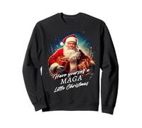 Make Christmas Great Again - Trump Santa Funny Graphic Sudadera