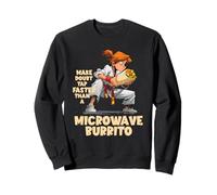 Make Doubt Tap Faster Than A Microwave Burrito Sudadera