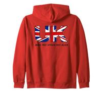 Make Free Speech Free Again: UK Flag Conservative Sudadera con Capucha
