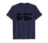 Make Hummus Not War - Peace Middle East Foodie Vegan Camiseta