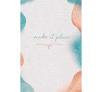 Make It Plain journal
