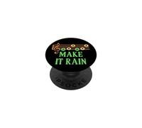 Make It Rain Song of Storms - Awesome 90's Novelty Design PopSockets PopGrip Adhesivo