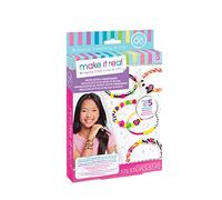 Make It Real 1209 Jewellery Making Sets for Children, Multi-Coloured