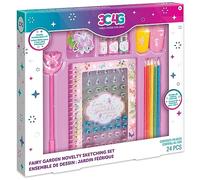 Make It Real 3C4G: Juego de bocetos novedoso de jardín de hadas - 24 piezas, crea manualidades y obras de arte 3D, conjunto de medios mixtos, adolescentes, niñas y niños a partir de 8 años, tres